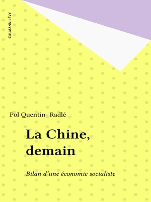 cover image of La Chine, demain